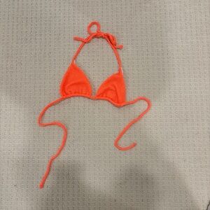 Swim Orange Bikini Top
